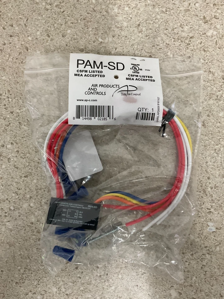 Air Products & Controls PAM-SD NOVO - Imagem 1 de 3