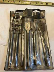 BLACK & DECKER WOOD BORING BIT SET~ 6 PIECE #17224 - Picture 1 of 4