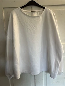 SAMOON by Gerry Weber Pullover Pulli Weiß Oversize Weiß Top Gr XXL NP 64,50€ - Bild 1 von 4