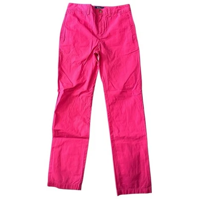 Pantalones chinos Polo Ralph Lauren de algodón rosa brillante talla 14 para niñas nuevos con etiquetas Foto 1 de 4