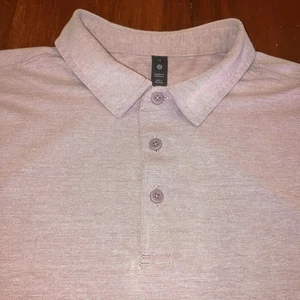 Lululemon Evolution Polo Piqué Herren Größe Medium helllila - Bild 1 von 11