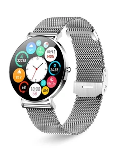 OHUGNA Smart Watch for Men and Women, 1.3 Inch Amoled HD Round Full Touch Screen - Picture 1 of 6