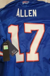 Authentic Pro Line Josh Allen #17 Mens 3xl Buffalo Bills Jersey - Picture 1 of 10