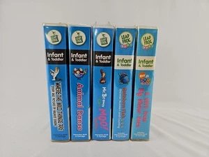 5 libros y cartuchos de biblioteca y aprendizaje Leap Frog Little Touch para bebés y niños pequeños - Imagen 1 de 17