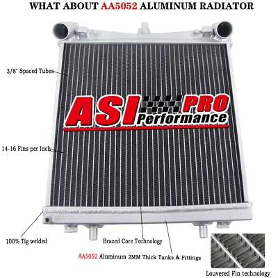 Radiator Fit 1997-04 2003 Porsche 986 996 911 Boxster 996 Left Side 99610613181 - Image 1 of 4