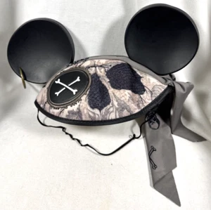RETIRED VTG DISNEY PIRATE MICKEY EARS HAT MADE IN THAILAND - Picture 1 of 12