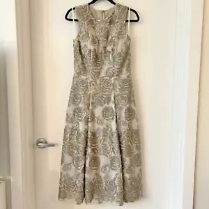 Vestido midi de encaje BHLDN hasta ahora Eleanor talla 6 - Imagen 1 de 13