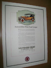 1921 Standard Eight - Pittsburgh Pa. original ad is app. 10 by 13 inches