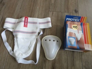 VINTAGE New 1984 PROTEX Jock Strap Jockstrap Support w Cup Men Large - Bild 1 von 12