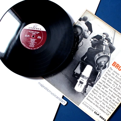 ORIGINAL 1958 MONO EVERLY BROTHERS VINYL LP CADENCE RECORDS RARE - Image 1 of 4