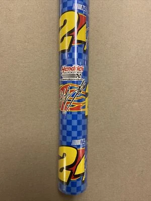NOS Hallmark Wrapping Paper Jeff Gordon Gift Wrap NASCAR 24 New Sealed 2001 - Image 1 of 4