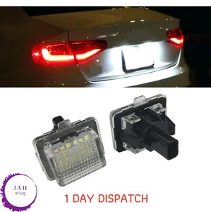 2X LICENSE NUMBER PLATE LED LIGHT FOR MERCEDES W204 C300 C350 08-10 S212 2010-11 - Picture 1 of 13