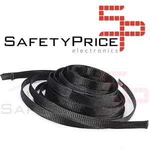 Funda cable malla trenzada proteccion 6mm tipo piel serpiente PET Modelismo RC - Imagen 1 de 1