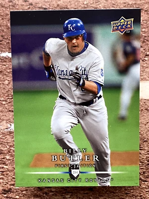 Billy Butler #215 2008 Upper Deck primera edición Kansas City Royals Foto 1 de 2