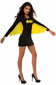 Vestito Batgirl Con Ali Costume Adulto Rubini DC Comics Piccolo Markstore Nuovo - Foto 1 di 7