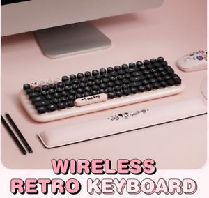 ROYCHE X DISNEY Mickey Mouse Wireless Retro Keyboard [Korean Key]/ KOREA