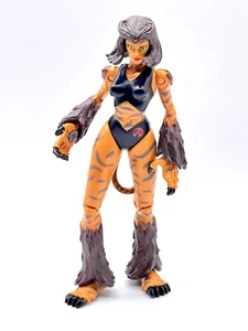 Vintage 1999 ToyBiz Marvel Avengers United They Stand Tigra 5.5" Action Figure - Picture 1 of 9