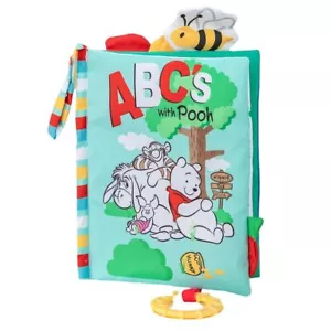 Disney Winnie the Pooh ABC con Pooh 8 pulgadas suave actividad mordedor libro juguete - Imagen 1 de 4
