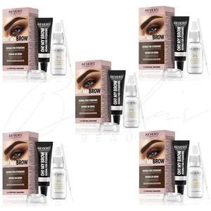 REVERS Henna Eyebrow Kit with Dye and Activator - Dark Brown *PACK OF 5* - Picture 1 of 2