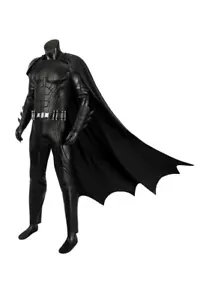 Michael Keaton Batman Cosplay Costume Outfit Mask Cloak for Mens Halloween Lot - Picture 1 of 21