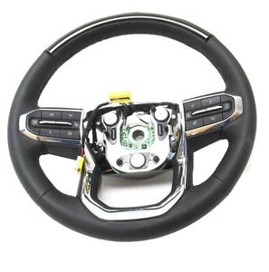 GM Genuine Steering Wheel Black Lane Keep Assist Heather Pre-Crash GMC Yukon - Picture 1 of 12