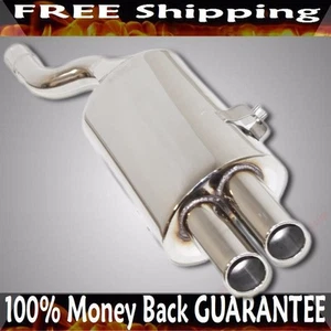 SS Exhaust Muffler Aelx Back System for 99-00 BMW 323i 328Ci 328i - Picture 1 of 4