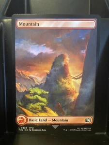 Mountain #303 FULL ART NM/M Final Fantasy MTG Magic Land Karte - Bild 1 von 1
