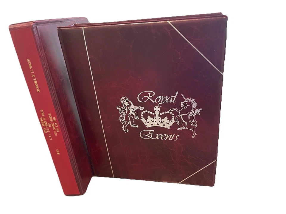 Royal Wedding HRH The Prince of Wales & Lady Diana Stamp Album - Image 1 of 4