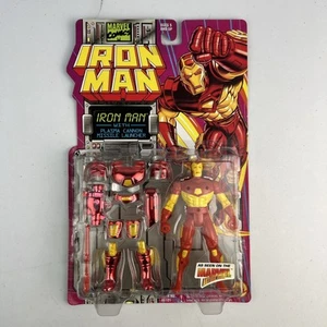 Figura de acción Marvel Comics Iron Man con cañón de plasma TOY BIZ 1994 - Imagen 1 de 7
