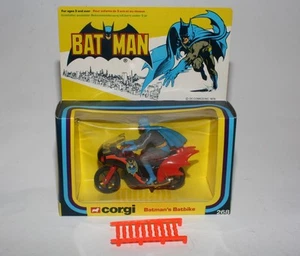 Batbike di Batman Corgi 268, come nuova in una bella scatola originale - Foto 1 di 7