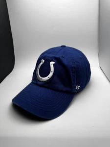 Indianapolis Colts Hat Cap Strap Back XX-Large Blue NFL Football Mens Horseshoe - Picture 1 of 5