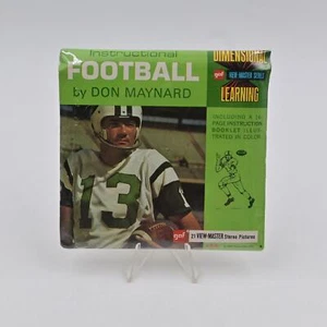 Vintage 1970 View-Master Instructional Football 3 Slide Pack - Picture 1 of 3