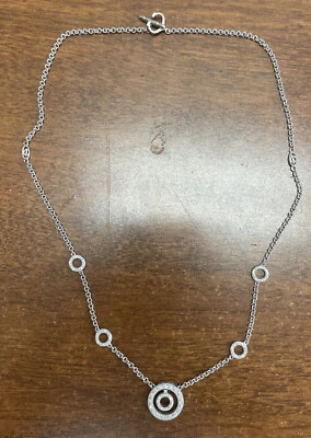 Collar Charriol de oro blanco de 18k y diamantes Foto 1 de 4