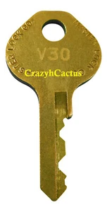 Master Lock Padlock 1525 1585 2010 2076 Control Key OEM Original Master Key V30 - Picture 1 of 2