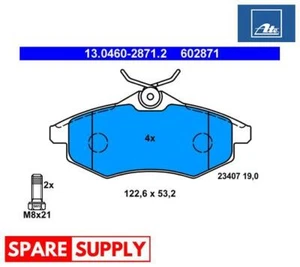 BREMSBELAGSATZ, SCHEIBENBREMSE FÜR CITROËN ATE 13.0460-2871.2 - Bild 1 von 8
