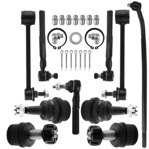 Front Lower Upper Ball Joint Tie Rod Rear Sway Bar For Jeep Wrangler 2007-2017 - Picture 1 of 7
