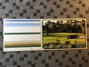 Hidden Lakes Golf Club. New Smyrna Beach, Florida. Golf Scorecard - Picture 1 of 2