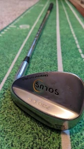 Solus 720 CS Lob Wedge LW 60* Wedge Flex Steel Mens Right Hand 35" Solus Grip - Picture 1 of 9