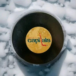 WASHINGTON CAPITALS VINTAGE ART ROSS CONVERSE CCM TYER OFFICIAL GAME PUCK USA - Picture 1 of 6