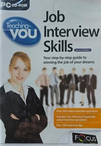 Teaching You Job Interview Skills PC CD-Rom Windows interactive - Imagen 1 de 2