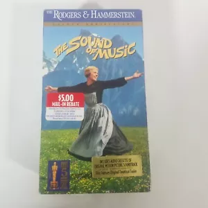 The Rodgers & Hammerstein Sound Of Music VHS Tape Audio Cassette Set New - Picture 1 of 4