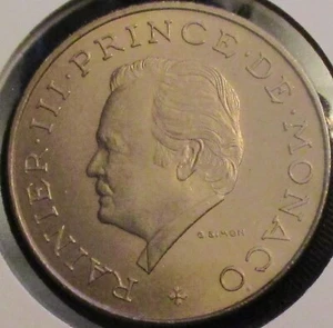 MONACO, RAINIER III, 10 FRANCS 1979, UNCIRCULATED++. - Picture 1 of 2