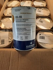 GENUINE OEM NEW Emerson UK-48 Filter Drier Core Moisture & Acid Removal HVAC-R - Picture 1 of 1