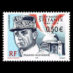 France 2003 - Milan Rastilan Stefanik Military Politician - Sc 2942 MNH - Picture 1 of 2