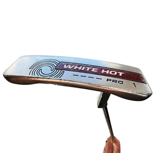 Odyssey White Hot Pro 1 Blade Putter Super Stroke Grip 33.5” Right Handed - Picture 1 of 14