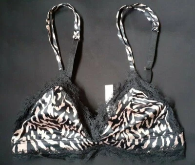NOVO Sutiã Sexy Intimissimi Preto e Bege Escuro 34B (Reino Unido)/75B (UE) - Imagem 1 de 4