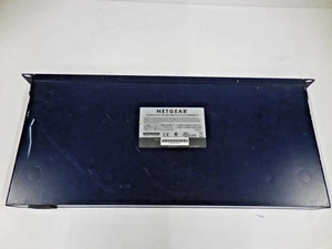 NETGEAR GS724T Prosafe 24 Port 10/100/1000 Mbps Smart Switch, w/Rack Mount Ears - Picture 1 of 9