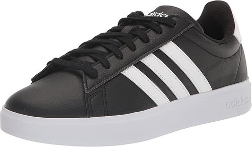 Scarpe stringate uomo Adidas Grand Court 2.0 sneaker GW9196 nero bianco nuove