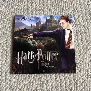 Vintage 2008 Harry Potter And The Order Of The Phoenix Small Unused Calendar - Picture 1 of 3