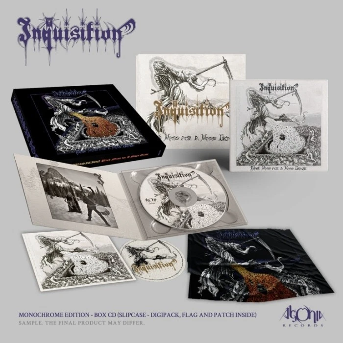 Inquisition - Black Mass for a Mass Grave CD 2020 limited box black metal Agonia - Image 1 of 1